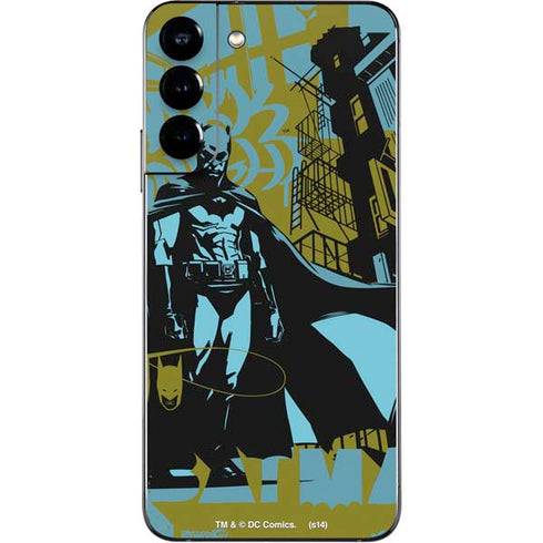 DC Comics Batman Poster Abstract Galaxy S22 Plus Skin